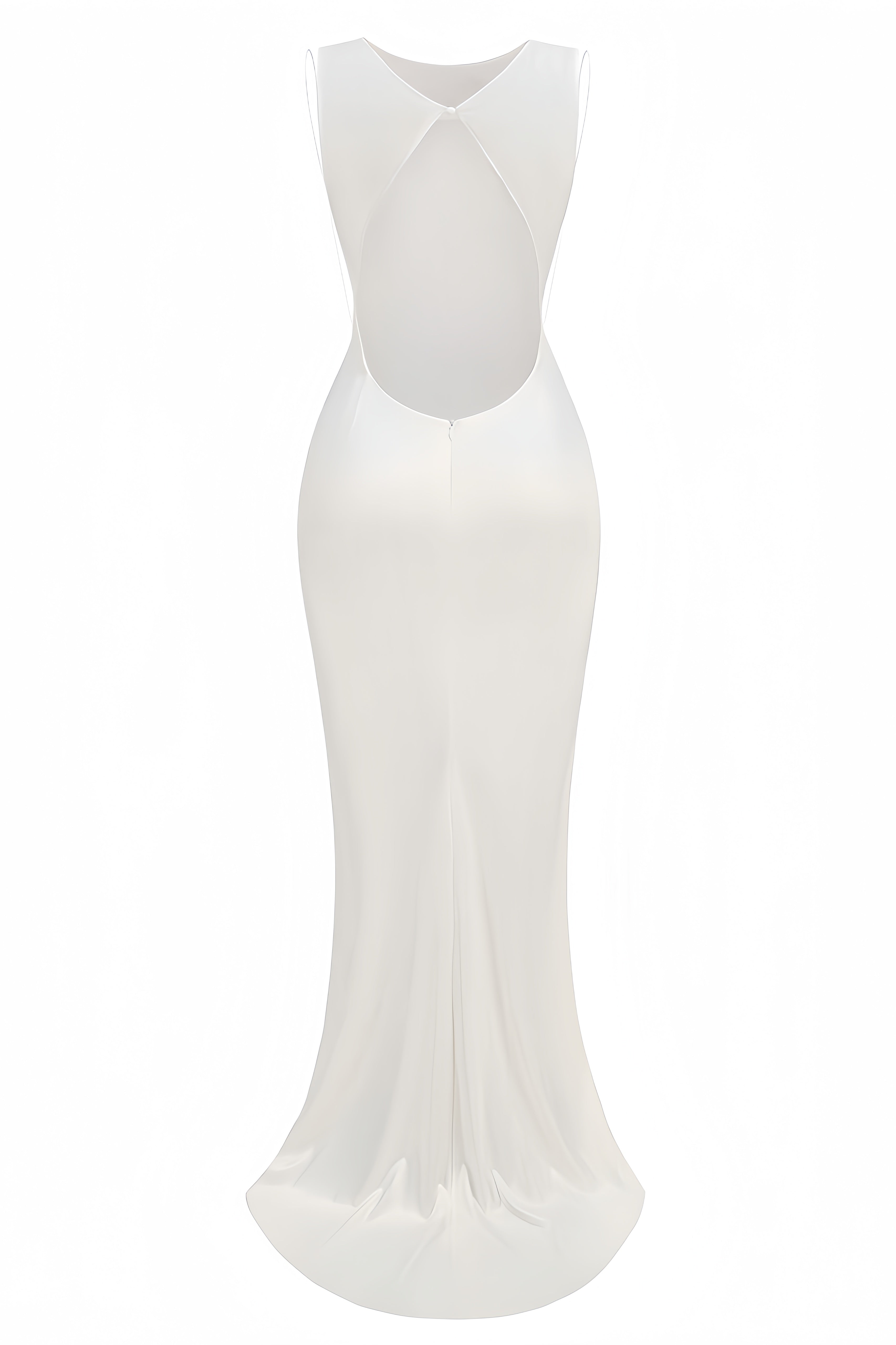 Jabez Fishbone Backless Maxi Dress
