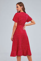 Rejoice Metallic Detailed Wrap Maxi Dress Magenta FINAL