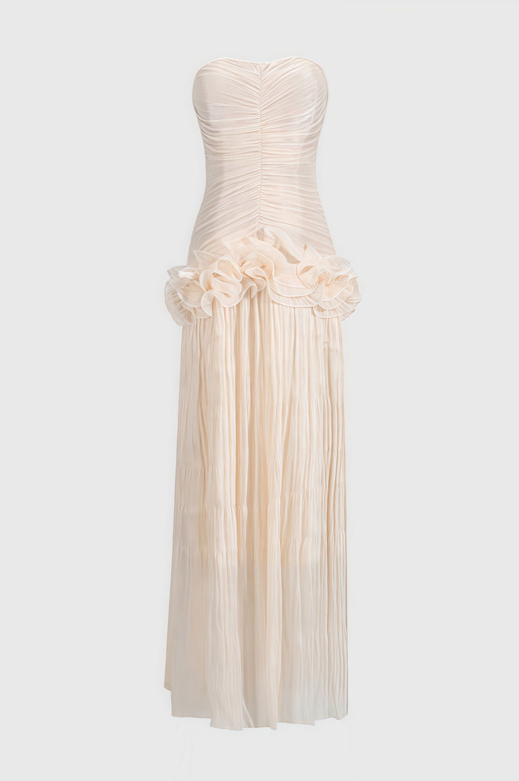 Wilfred Sheath Wood Earring Maxi Dress