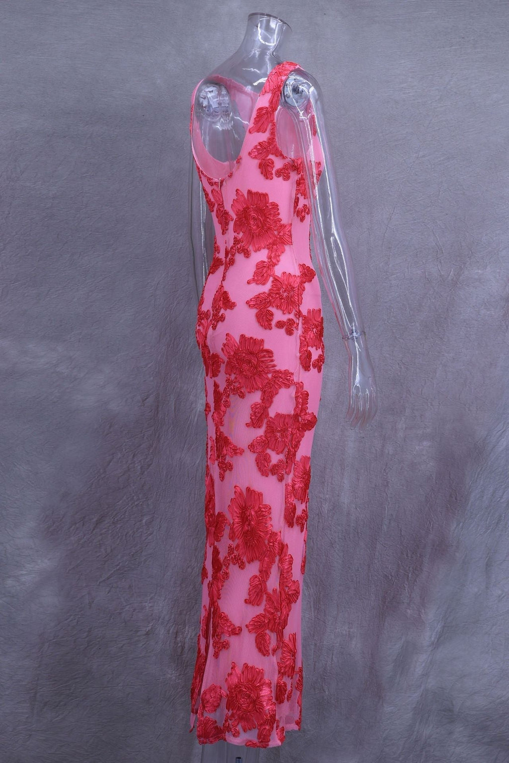 Morganite Maxi Dress Pink