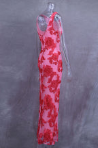Morganite Maxi Dress Pink