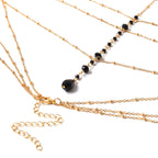 Sexy Multi Layer Crystal Minimalist Body Chain