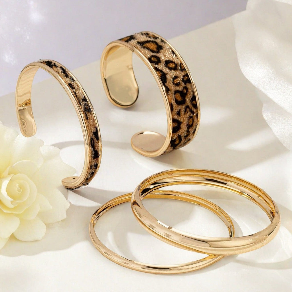 Sweet Cool Leopard Print Smooth Bracelet