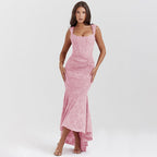 Mara Chic Floral Maxi Dress Elevated Occasion Wear