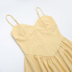 Sampson Midi Dress Yellow