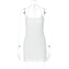 Shalom Halter Mini Dress