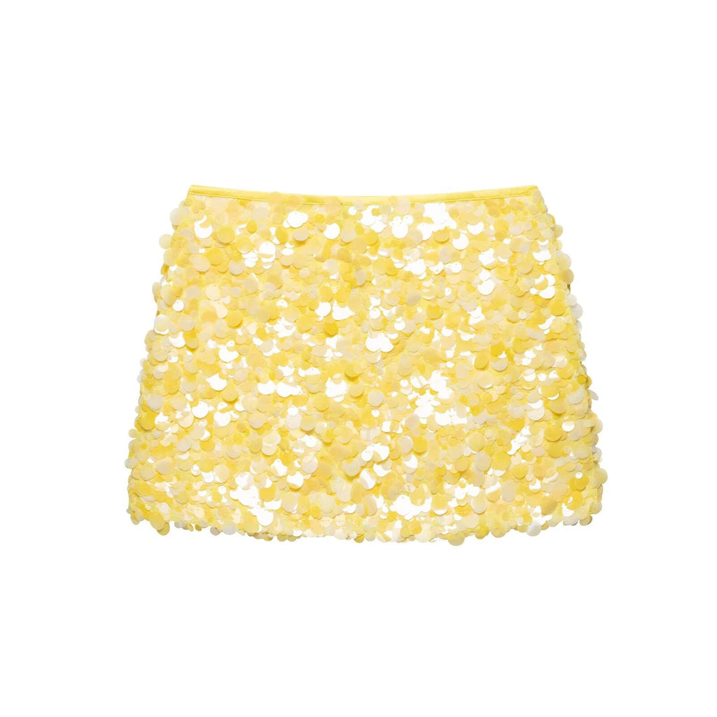 Kathia Sequin Mini Skirt