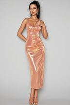 Dashiell Sleeveless V-Neck Slit Maxi Dress
