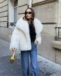 Brisa Plush Faux Fur Coat