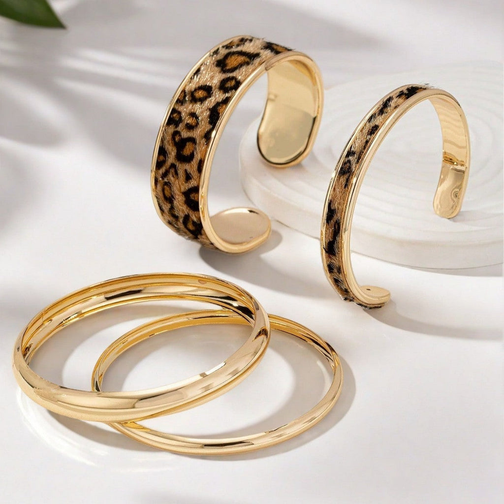 Sweet Cool Leopard Print Smooth Bracelet