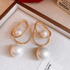 Acrylic Geometric Sphere Wrap Earrings