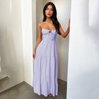 Ophelia Boutique Long Backless Dress Statement Occasion Edit