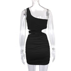 Narcissa Mini Dress Black