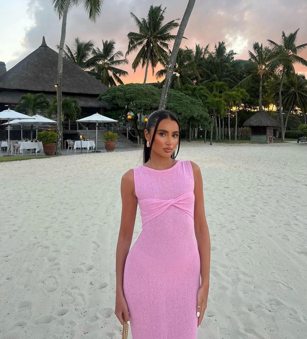 Wanderer Maxi Dress Pink