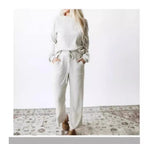 Cozy Comfortable Relaxed Stylish Soft Fashionable Classic Knit Suit
