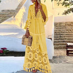 Felicidad Aesthetic Stylish Summer Dress Evening Wear Edit