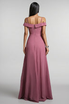 Vani Simple Halter Maxi Dress