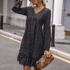 Jaylin Floral Ruched Mini Dress FINAL