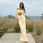 Siela Maxi Dress Yellow