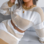 Tacoma Striped Knit Sweater Dress FINAL