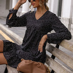Jaylin Floral Ruched Mini Dress FINAL