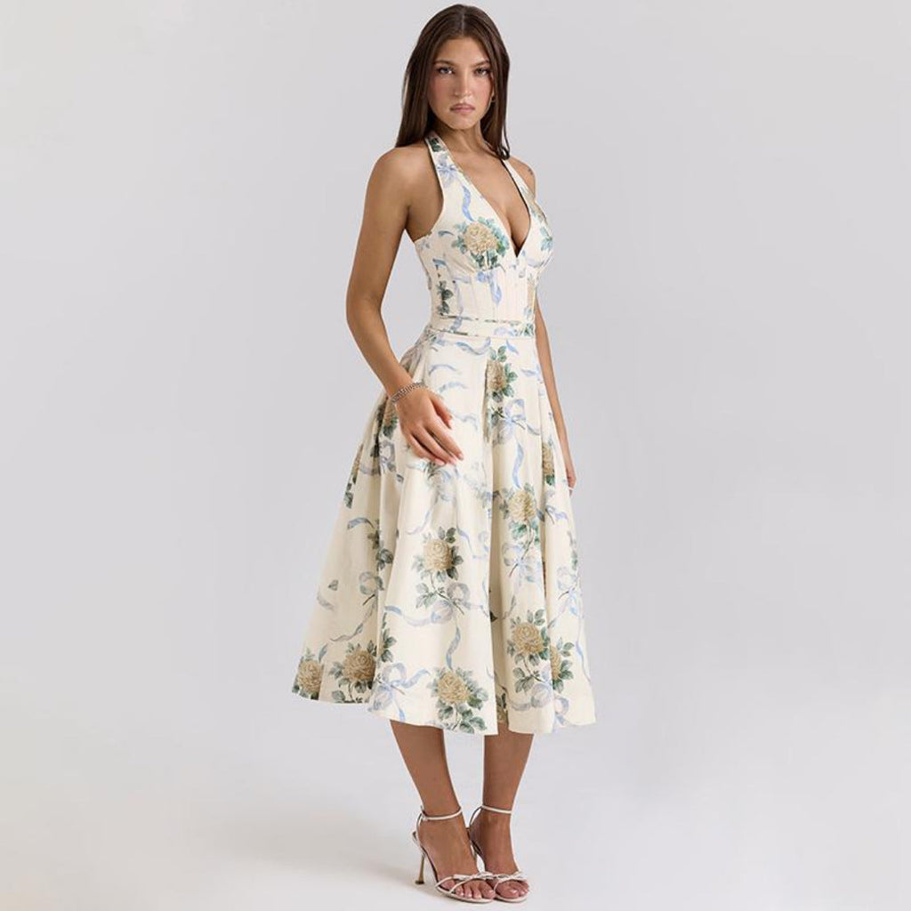 Jerome Midi Dress Yellow