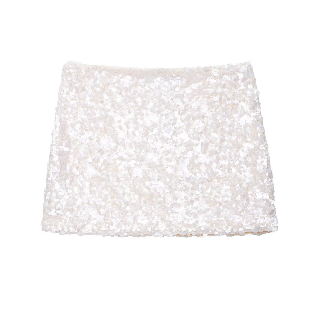 Kathia Sequin Mini Skirt