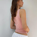 Maison Lace-Up Tank Top