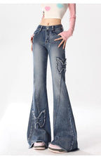 Street Style Micro-flare Trousers