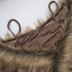 Mocha 2 piece Maxi Dress Brown
