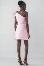Rila Barbie Pink Big Bow Mini Dress