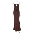 Sadee Strapless Bodycon Maxi Dress