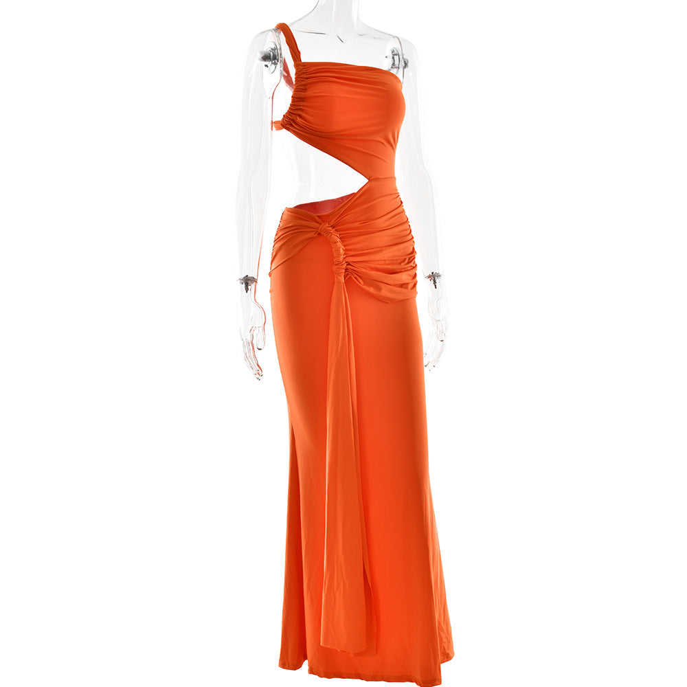 Pathy Maxi Dress Orange