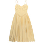 Sampson Midi Dress Yellow