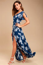 Hillsdale Floral Wrap Maxi Dress FINAL