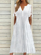 Jordina Classic and Elegant Dress for Women Office and Evening