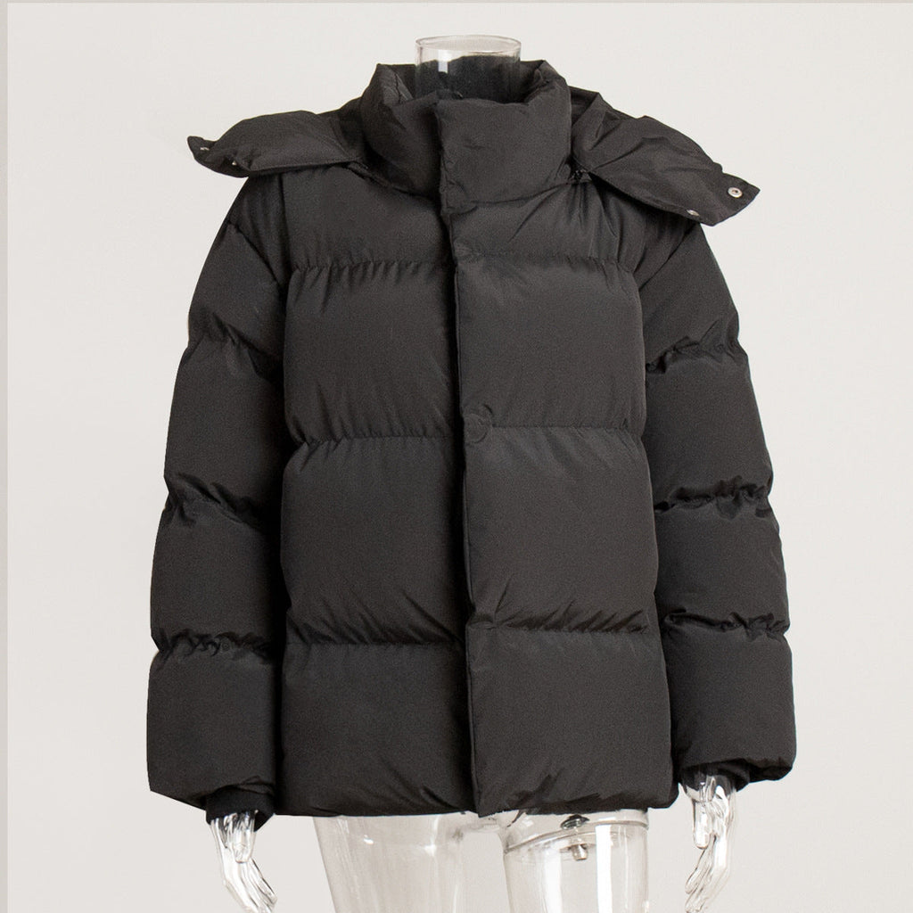 Lilyth Oversized Hooded Quilted Coat