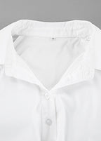 Aria - Cropped Balloon-Sleeve Shirt