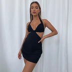 Pensacola Halter Mini Dress
