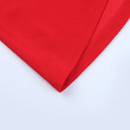 Carnes Midi Dress Red