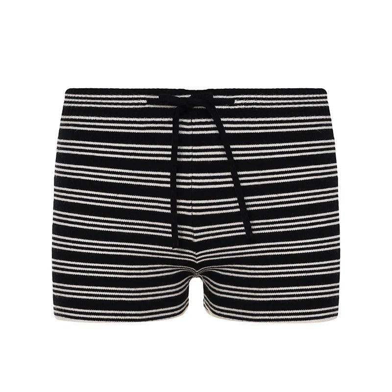 Jamari Striped Cardigan Short Set