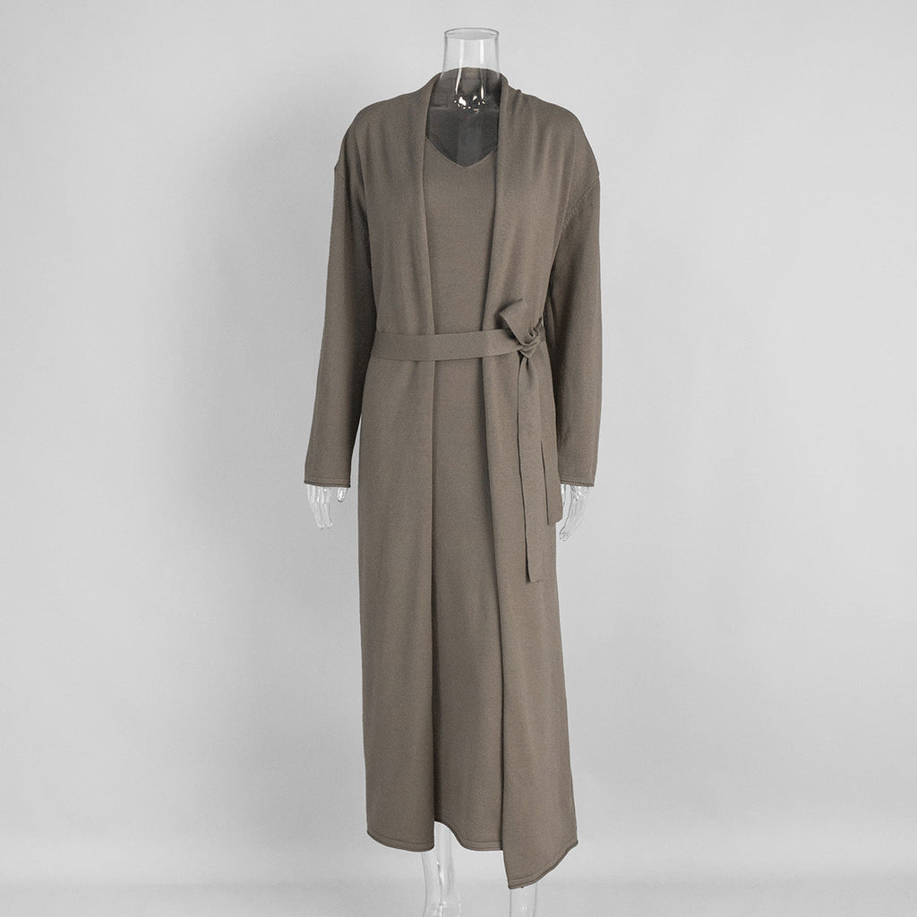Xandria Knitted Lounge Dress Set