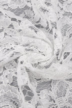 Davina White Lace Floral Maxi Dress