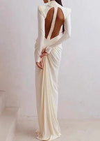 Seraphina - Cutout Long Sleeve Maxi Dress