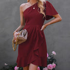 Altea Aesthetic Chic Off Shoulder Cocktail Dress Designer Edit