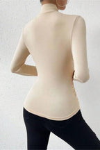 Slim Fit Versatile Pleated T-shirt
