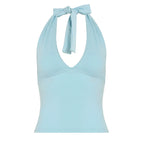 Larae Backless Halter Top