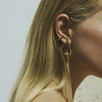 Minimalist Stacked Ear Cuff Earrings