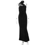 Leilani Ruched Bodycon Maxi Dress