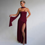 Kamree Strapless Backless Maxi Dress